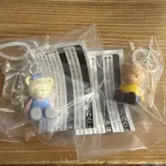 【新品未使用】ファミリア　ガチャガチャ　めじるしアクセサリー 2個セット