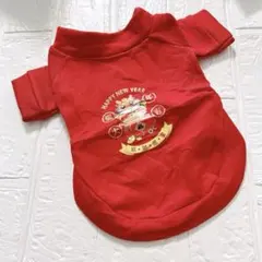 最終値下げ‼️⭐︎猫の服 犬の服 犬 ドッグウェア 半袖 レッド