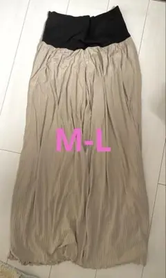 マタニティパンツ ベージュ　M-L