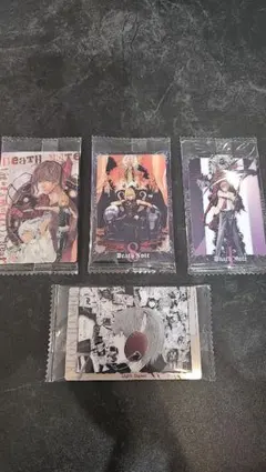 Death Note キャラクターカード 4枚セット