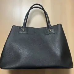 ブラック トートバッグ アニエス・ベー