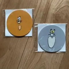 ☆新品未開封☆ハッピーくじ☆トムとジェリーコースター2枚セット