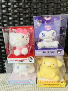 サンリオキャラクターズ　キティ　シナモロール　クロミ　フィギュア　18体セット サンリオキャラクターズ キティ シナモロール クロミ フィギュア 18体