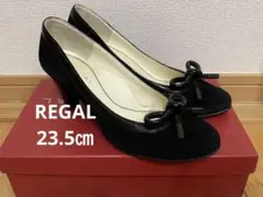 REGAL パンプス　23.5㎝　ブラック