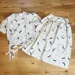 【INGEBORG】✳︎かわいい麦わら帽子&ロゴ&ドットデザイン セットアップ✳︎