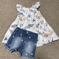 セット売り オールドネイビー ワンピース チュニック 西松屋ショートパンツ