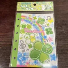 新品平成当時物　クローバービッグサイズシール帳2点セットシール台紙サイズ&ワイド 新品平成当時物 クローバービッグサイズシール帳2点セットシール