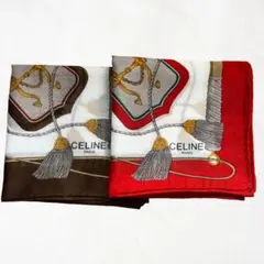 【新品】CELINE ハンカチ 2枚セットのサムネイル