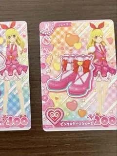アンコール ロケーションテスト ロケテ プロモカード ピンクステージコーデ ️値下げ】アイカツ！ ロケーションテスト プロモカード ピンク