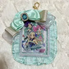 トレカケース ミントグリーン 硬質ケースデコ