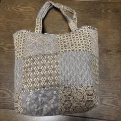 ハンドメイド パッチワークバッグ