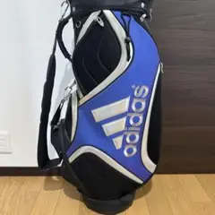 ☆中古☆adidas キャディバッグ☆ブラック×ホワイト☆ - メルカリ