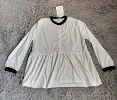 新品　しまむら　hareiro 長袖ブラウス　 LLサイズ　プルオーバー