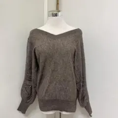 ヤク　ウール混　トップス