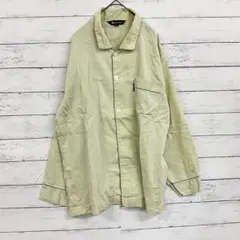 Aquascutum 長袖シャツ L グリーン レディース オーバーサイズ