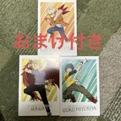 ヒロアカ　アニメイト　特典　ポストカード　3枚セット　おまけ付き