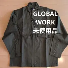 GLOBAL WORK ミリタリー風シャツジャケット Mサイズ