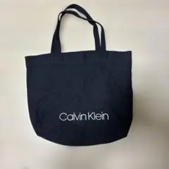 カルバンクライン　トートバッグ　デニム調