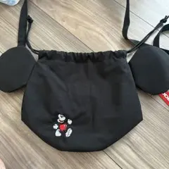 ディズニー disney ミッキー 巾着バッグ バッグ カバン ショルダー