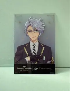 ツイステッドワンダーランド カフェ 特典 クリアカード アズール