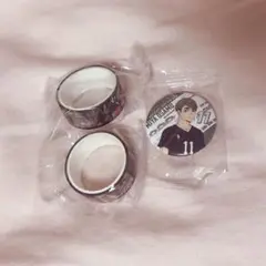 ハイキュー!! 缶バッジ マスキングテープ