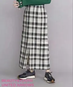 BEAUTY&YOUTH UNITED ARROWS チェック柄 スカート