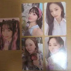 Twiceツウィ3枚＋モモ2枚