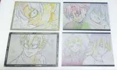 鬼滅の刃 ufotabledining おすそ分けポスカ 伊黒＆実弥 4枚セット