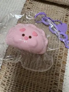 タイムセール　新品　豚　餃子　スクイーズ　キーホルダー