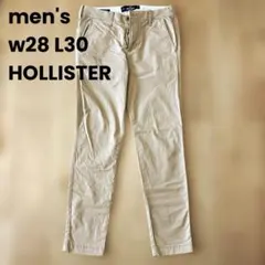 【HOLLISTER】men's 長ズボン チノ w28 L30のサムネイル