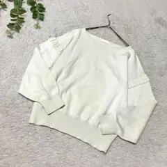 AGbyaquagirl ｆ長袖ニットセーター　パステルグリーン　Ｓのサムネイル