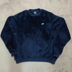 New Balance フリース トップス Mサイズ ブラック