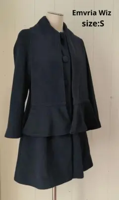 ★ おちょうvv様　エミリアウィズ❤︎愛沢えみりノーカラーコート ターキー　黒M EmiriaWiz（毛皮/ファーコート）のフリマアイテム一覧