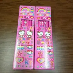 ハローキティ　キティちゃん　レトロ　鉛筆　HB　サンリオ まとめ売り　２４本