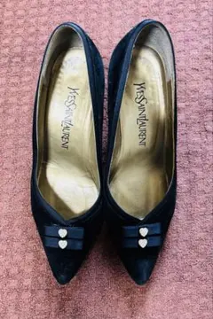 Yves Saint Laurent ブラック ハイヒール 37のサムネイル