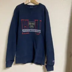 90's VINTAGE Champion 前Vスウェットmade in USA