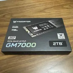 コ*ン様 PREDATOR GM7000 2TB SSD M.2のサムネイル