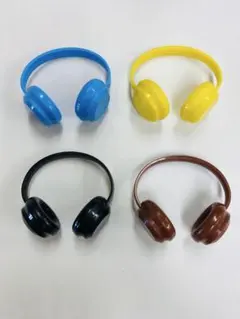 ラブブ着せ替えアイテム ヘッドホン4個セット 17cm ぬいぐるみ用 オシャレ