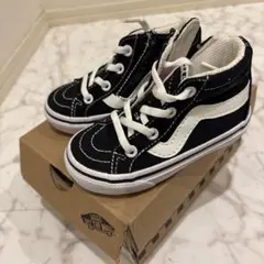 Vans ハイカットスニーカー ブラック/ホワイト