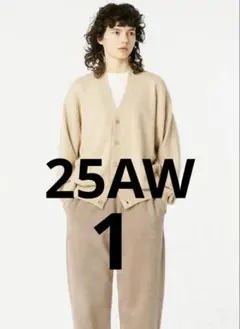 HERILL ヘリル　Goldencash Cardigan size1のサムネイル