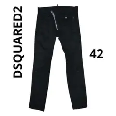 定価81400円 Dsquared2 Biker 裾ジップ バイカーデニム 黒 - メルカリ