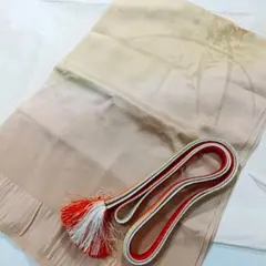 露4 帯揚げ帯締めセット 緑 ベージュ