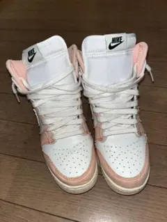 Nike ハイカットスニーカー ホワイト/ピンク