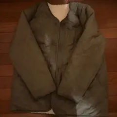 オリーブグリーン キルティングジャケット