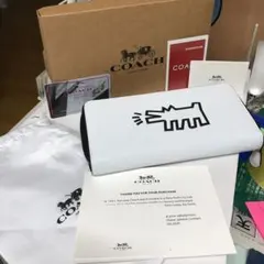 【新品・未使用】COACH✖️キースヘリングの長財布‼️ レディース　コーチ