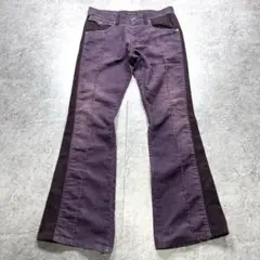 00s【archive】切り替え フレアパンツ/Y2K/opium/お兄系/平成