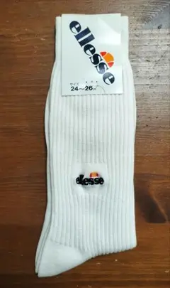 ellesse ソックス EAC-102 ホワイト 24-26cmのサムネイル