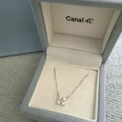 canal4℃ ネックレス　シルバー　ダイヤモンド