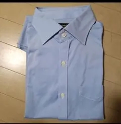 COMME CA ISM 水色 長袖ワイシャツ XL