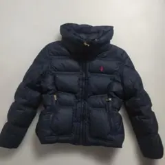 ラルフローレン ダウンジャケット 140 ネイビー 紺色 女の子